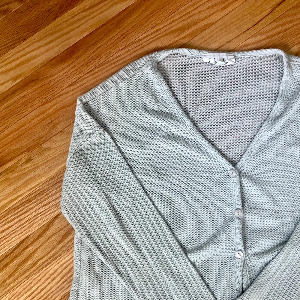 Trendy light summer sweater